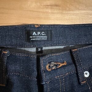 A.P.C. Men's Petit Standard Jeans - Dark Blue